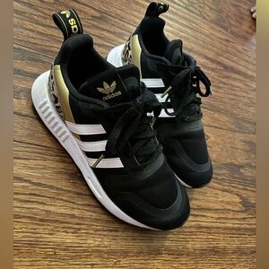 Adidas Women's Multix Cheetah Print Black White Shoes